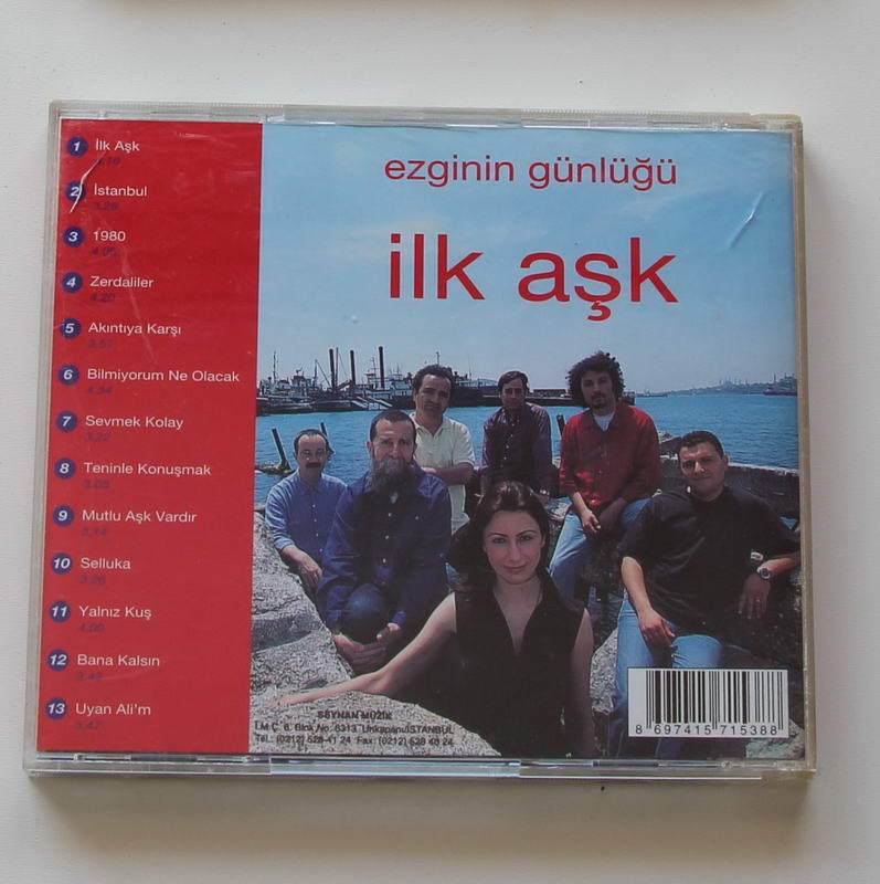 Ezginin Günlüğü - İlk Aşk Arka