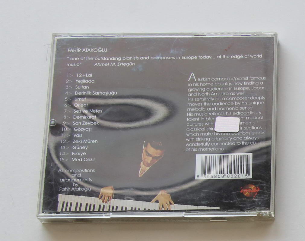 Fahir Atakoğlu - Live in İstanbul Arka