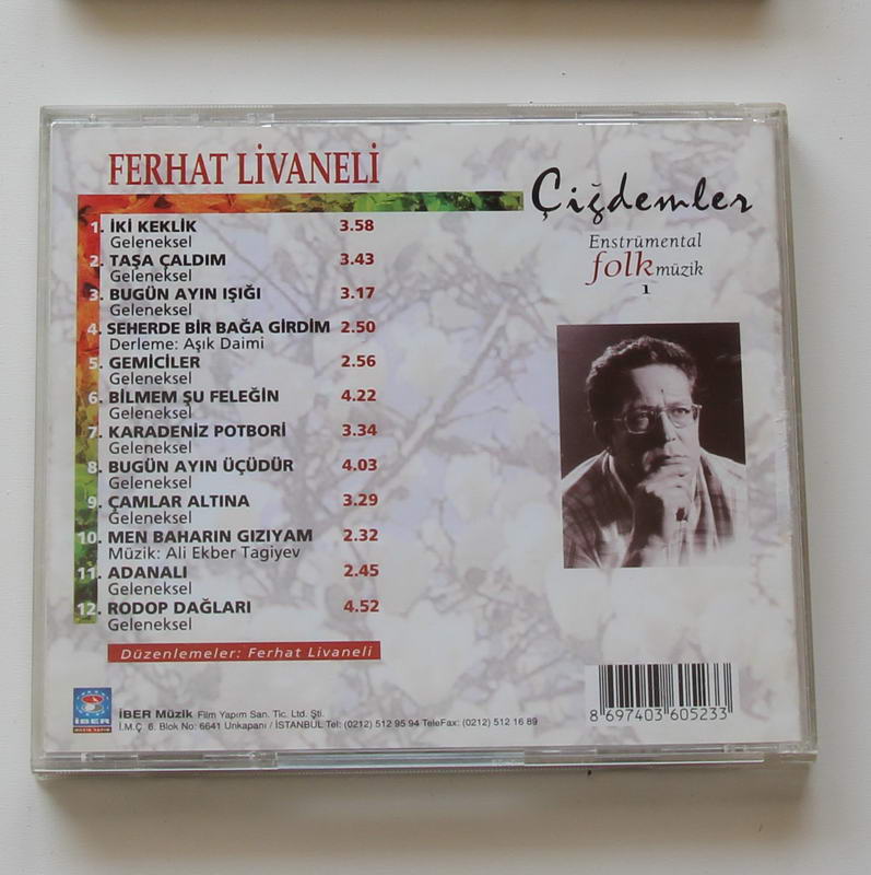 Ferhat Livaneli - Çiğdemler Arka