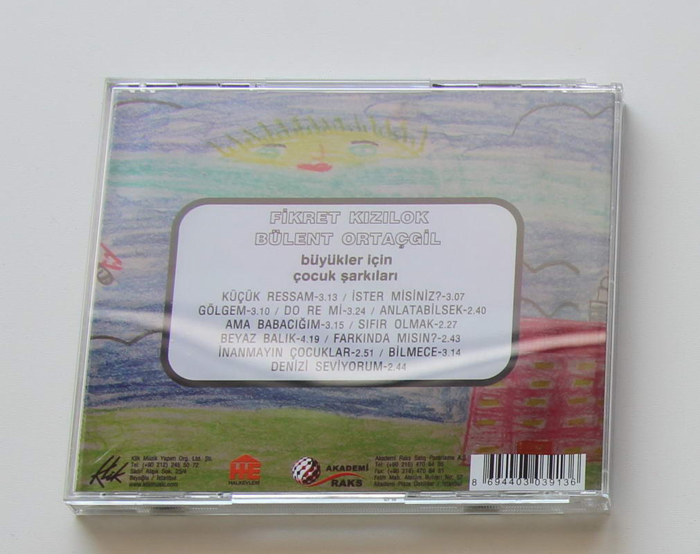 Fikret Kızılok & Bülent Ortaçgil - Büyükler için Çocuk Şarkıları Arka