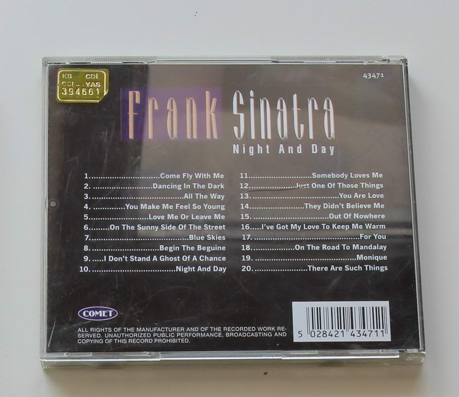 Frank Sinatra - Night And Day Arka