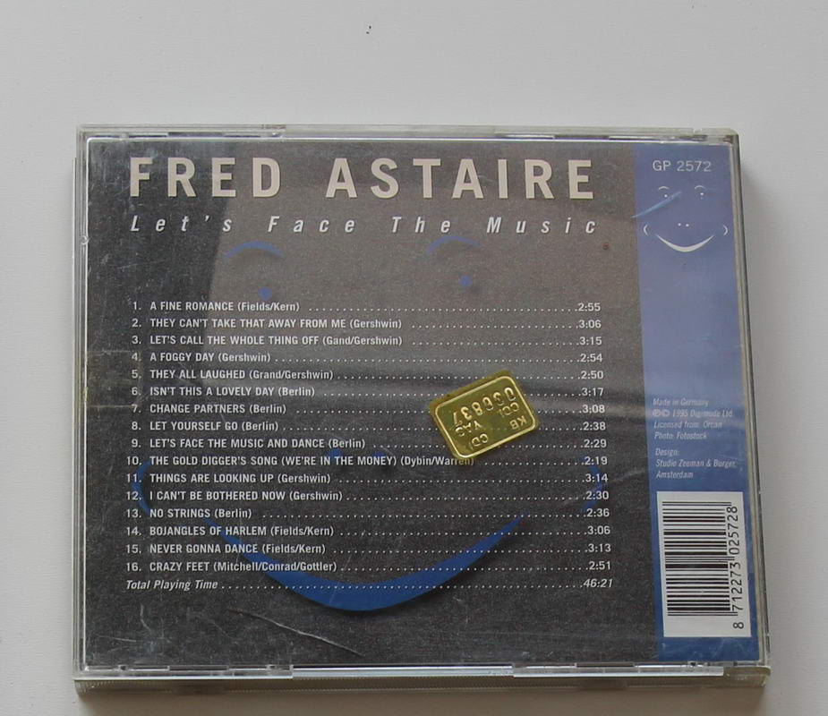 Fred Astaire - Let s Face the Music Arka