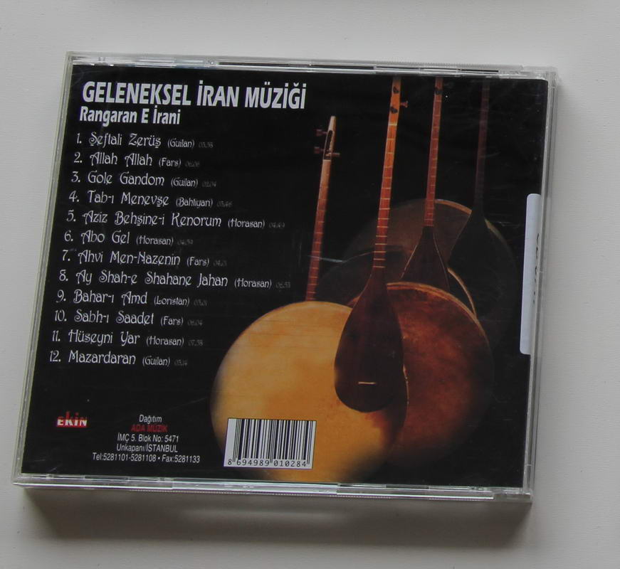 Geleneksel İran Müziği - Geleneksel İran Müziği Arka