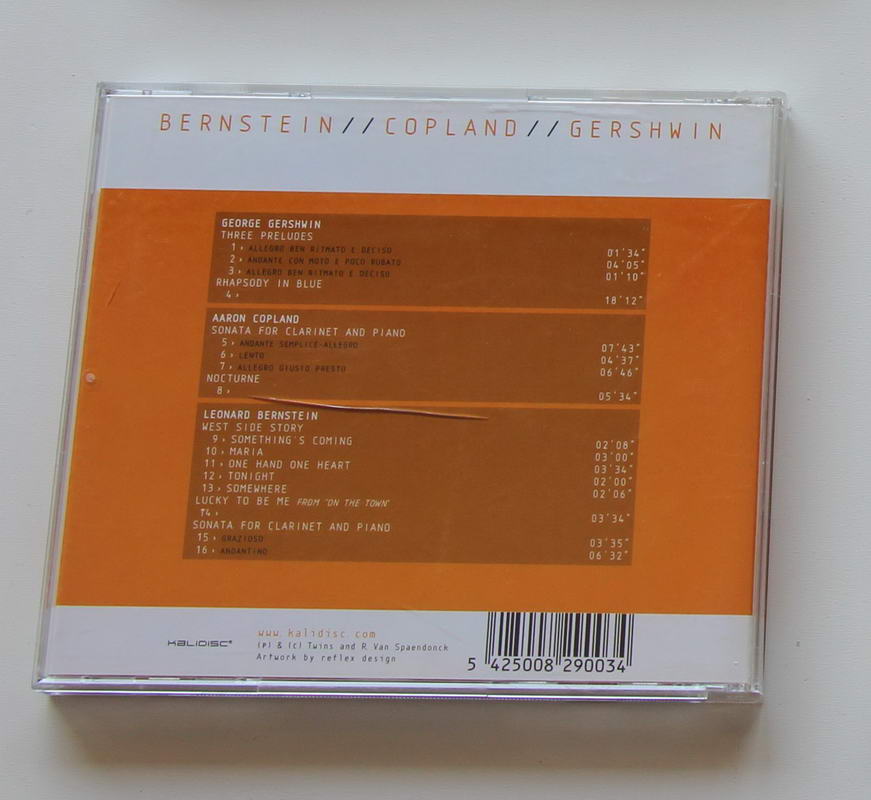 Gershwin/Copland/Bernstein - Gershwin/Copland/Bernstein Arka