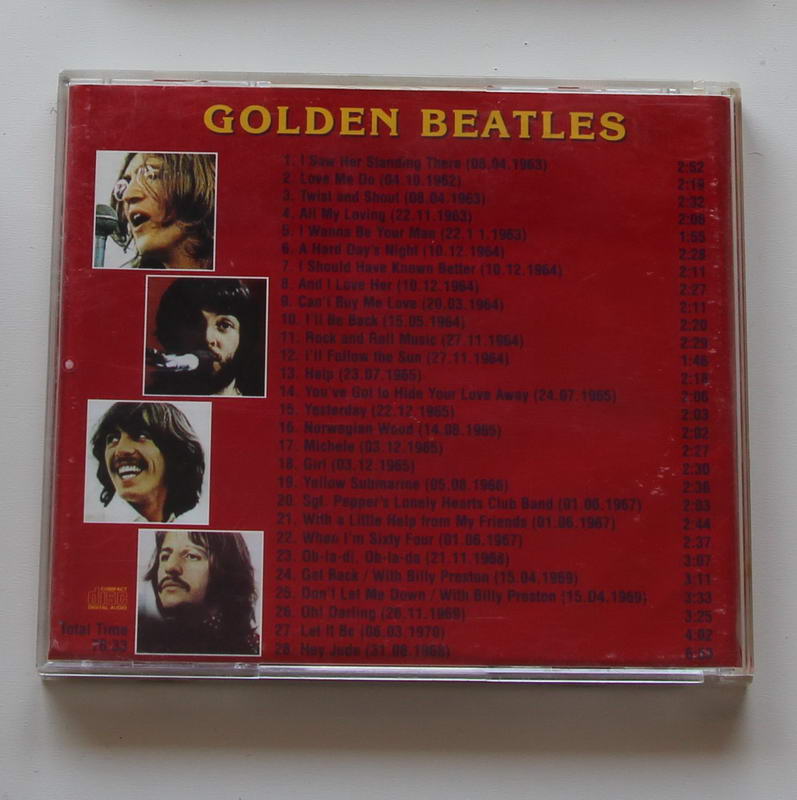 Golden Beatles - Golden Beatles Arka