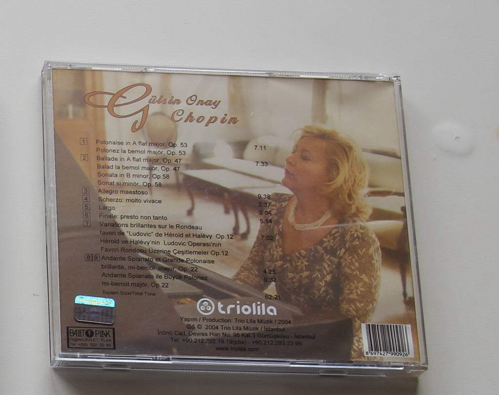 Gülsin Onay - Chopin Arka