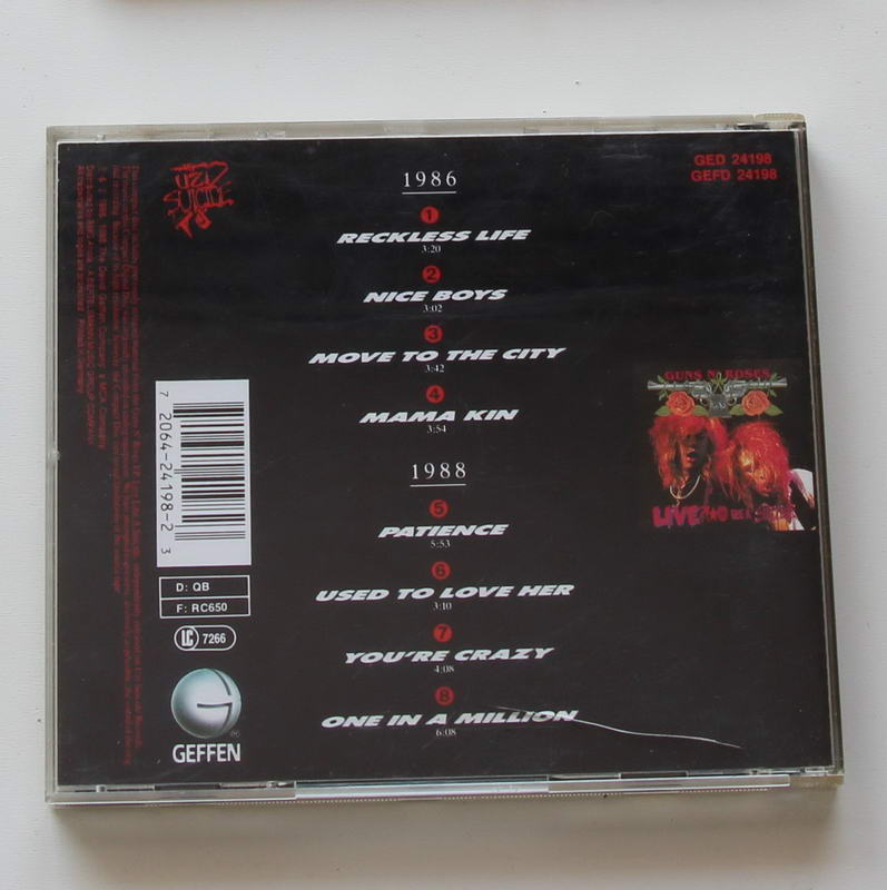 Guns N Roses - G N R Lies Arka