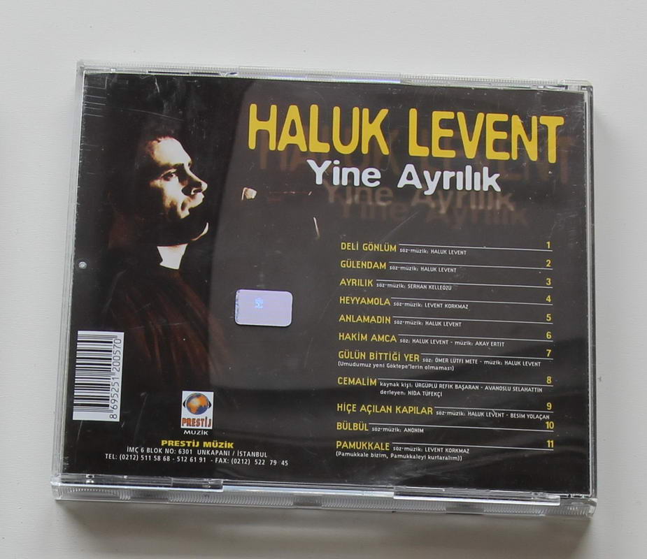 Haluk Levent - Yine Ayrılık Arka