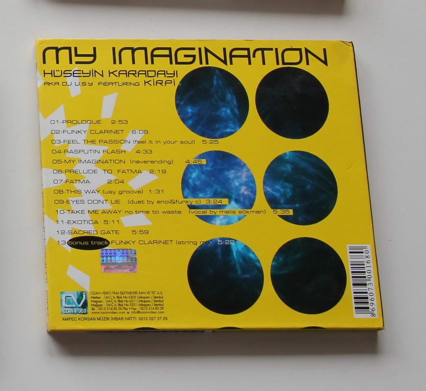 Hüseyin Karadayı - My Imagination Arka