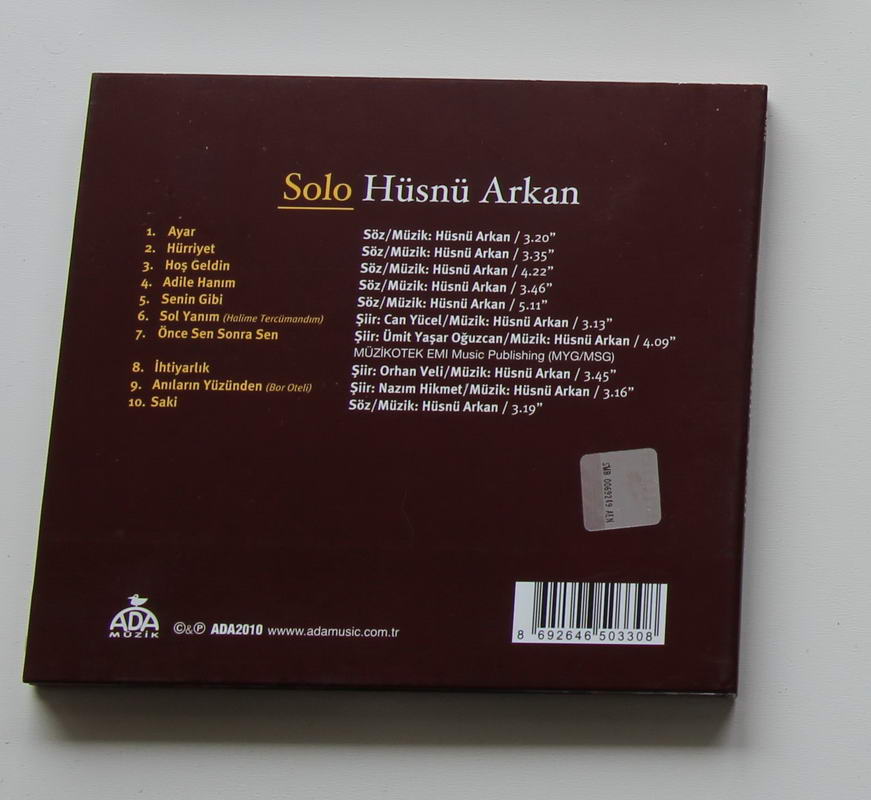 Hüsnü Arkan - Solo Arka