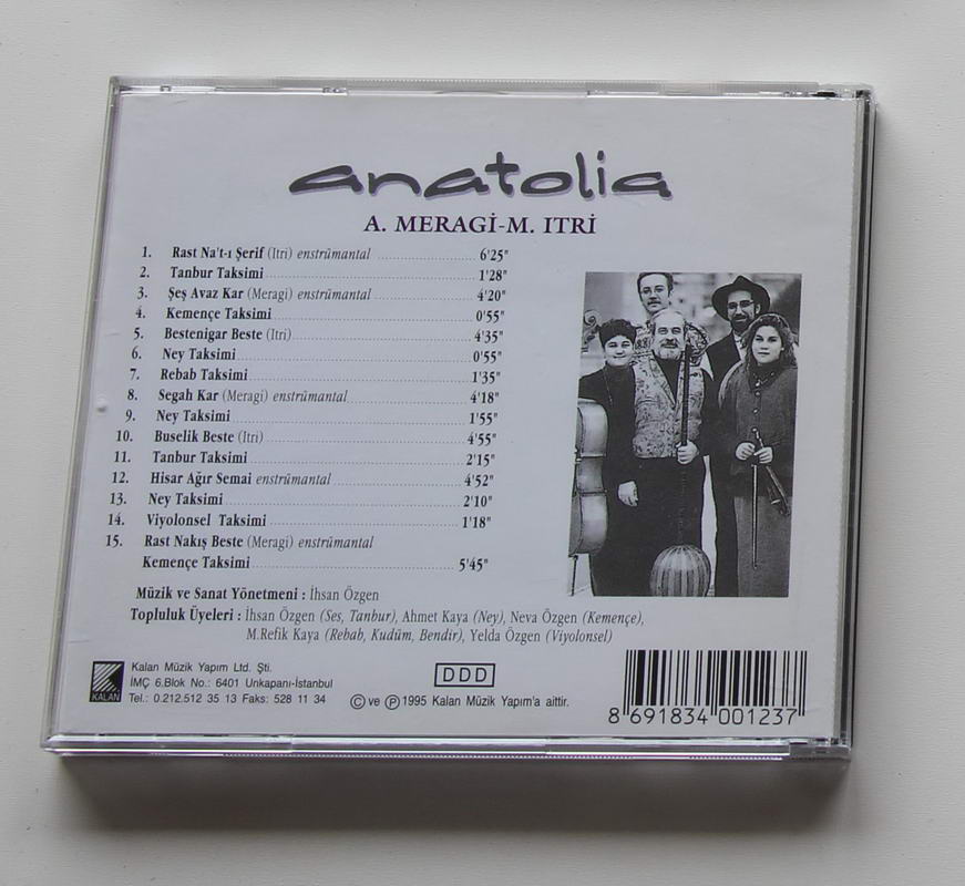 İhsan Özgen - Anatolia Arka