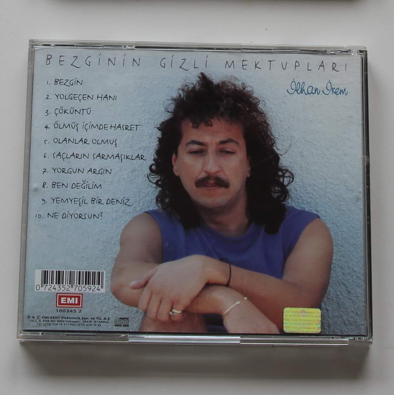 İlhan İrem - Bezginin Gizli Mektupları Arka