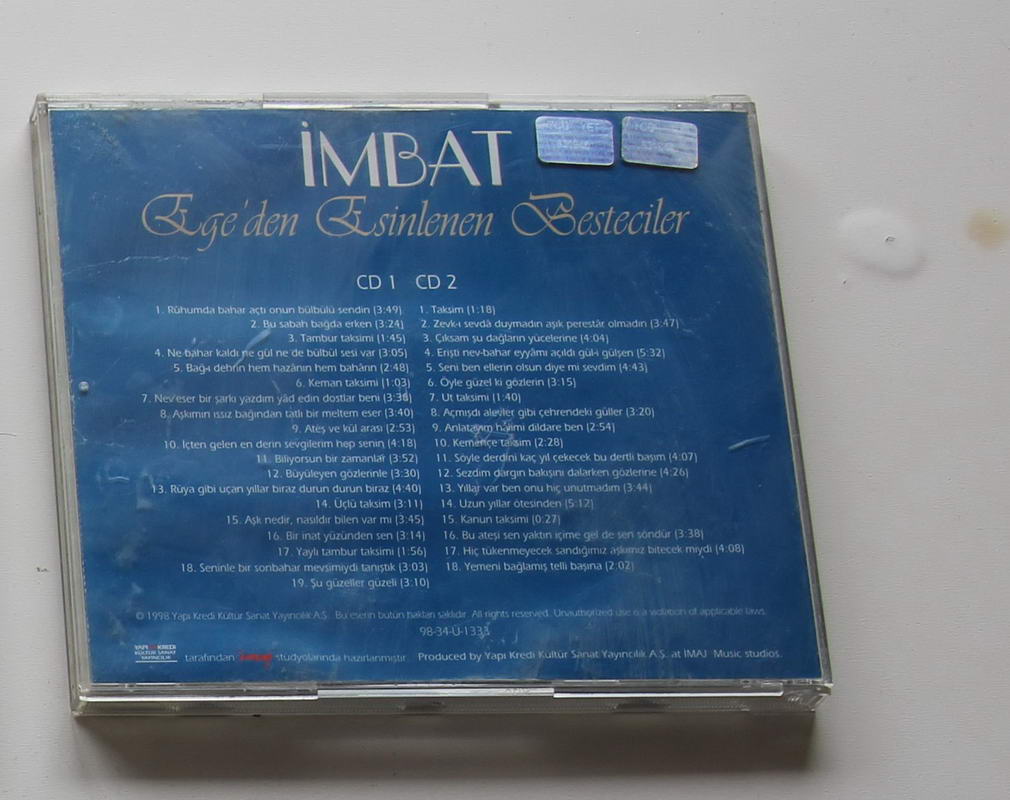 İmbat - Ege den Esinlenen Besteciler Arka