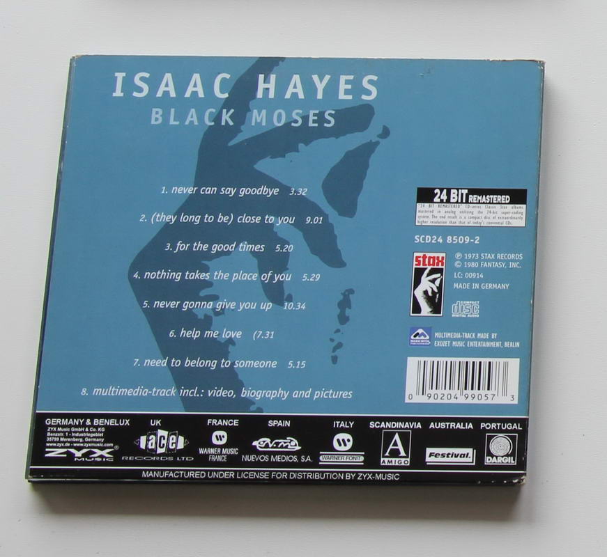 Isaac Hayes - Black Moses Arka