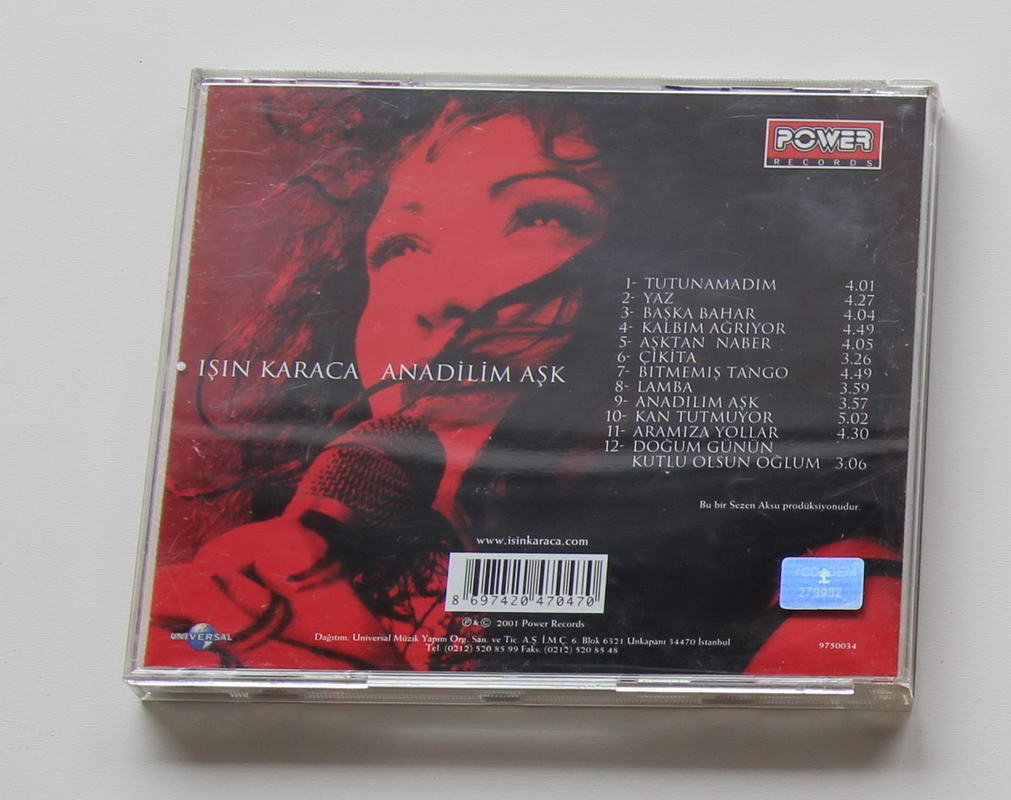 Işın Karaca - Anadilim Aşk Arka
