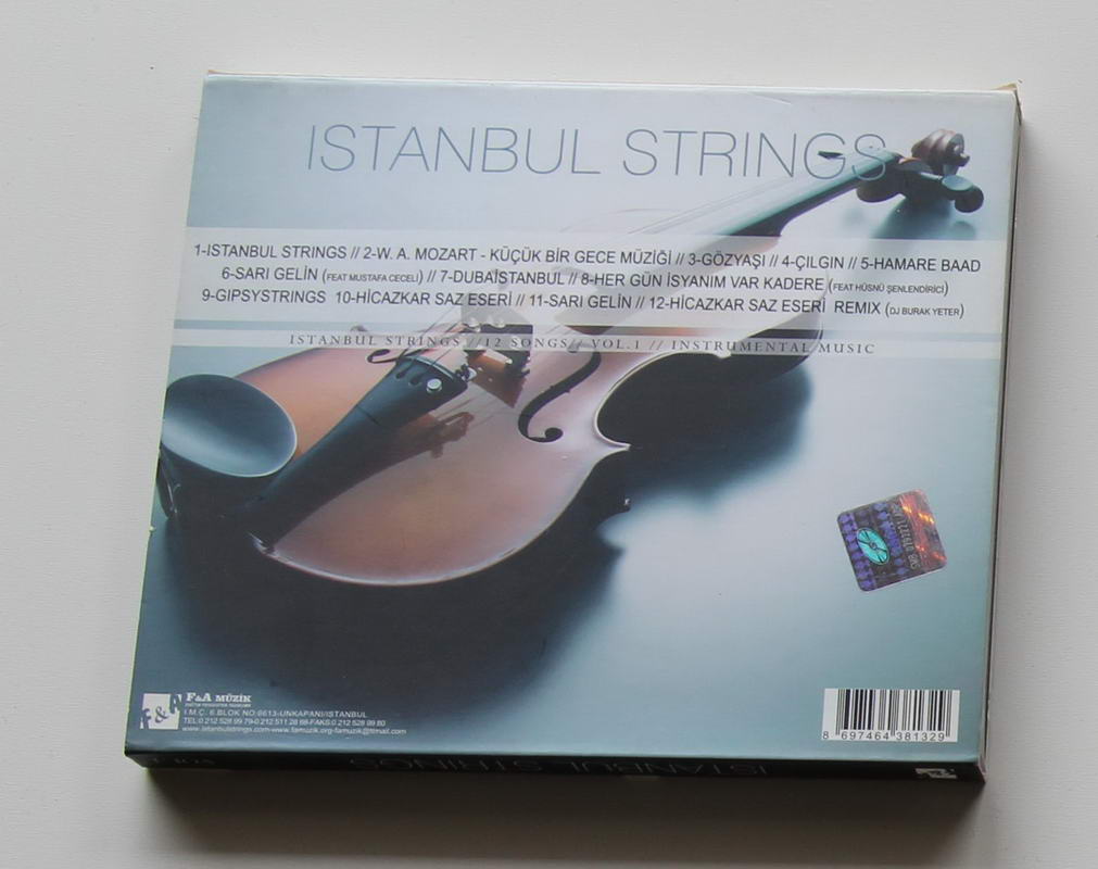 İstanbul Strings - İstanbul Strings Arka
