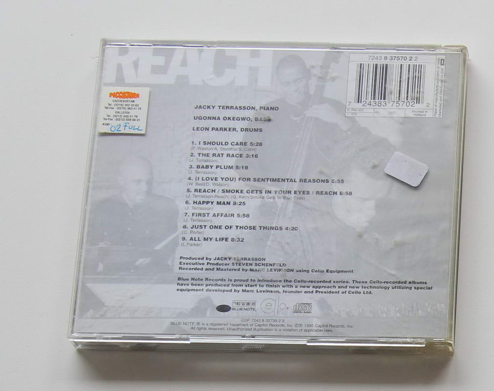 Jacky Terrasson - Reach Arka