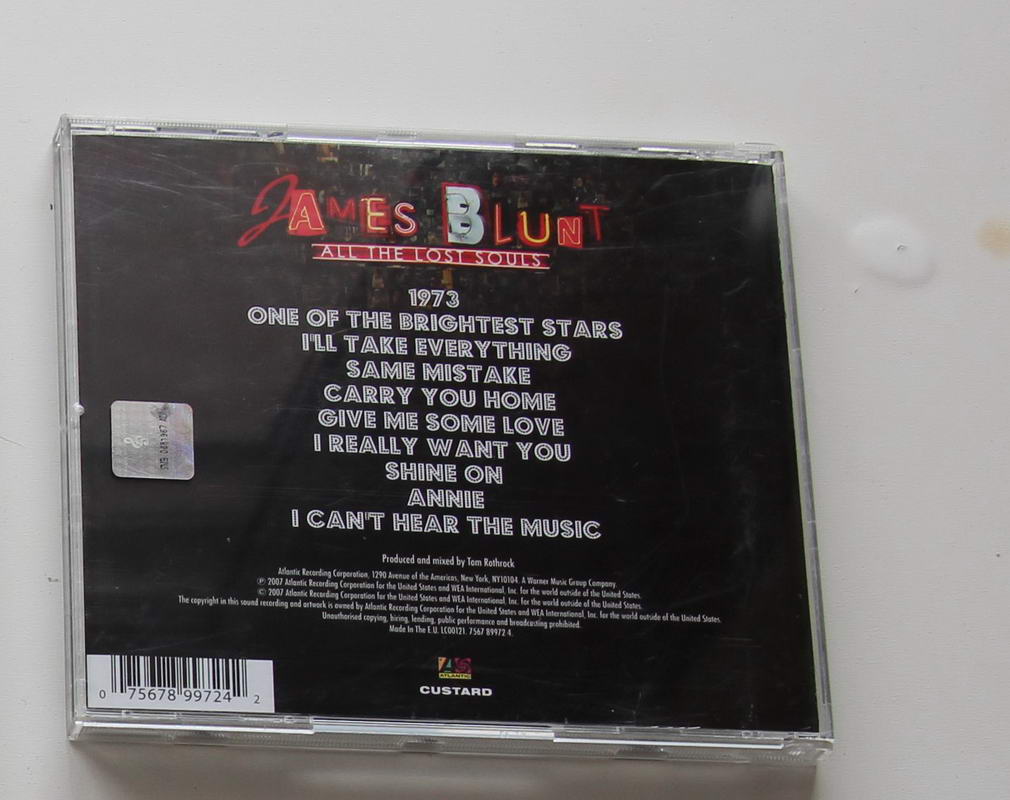 James Blunt - All The Lost Souls Arka