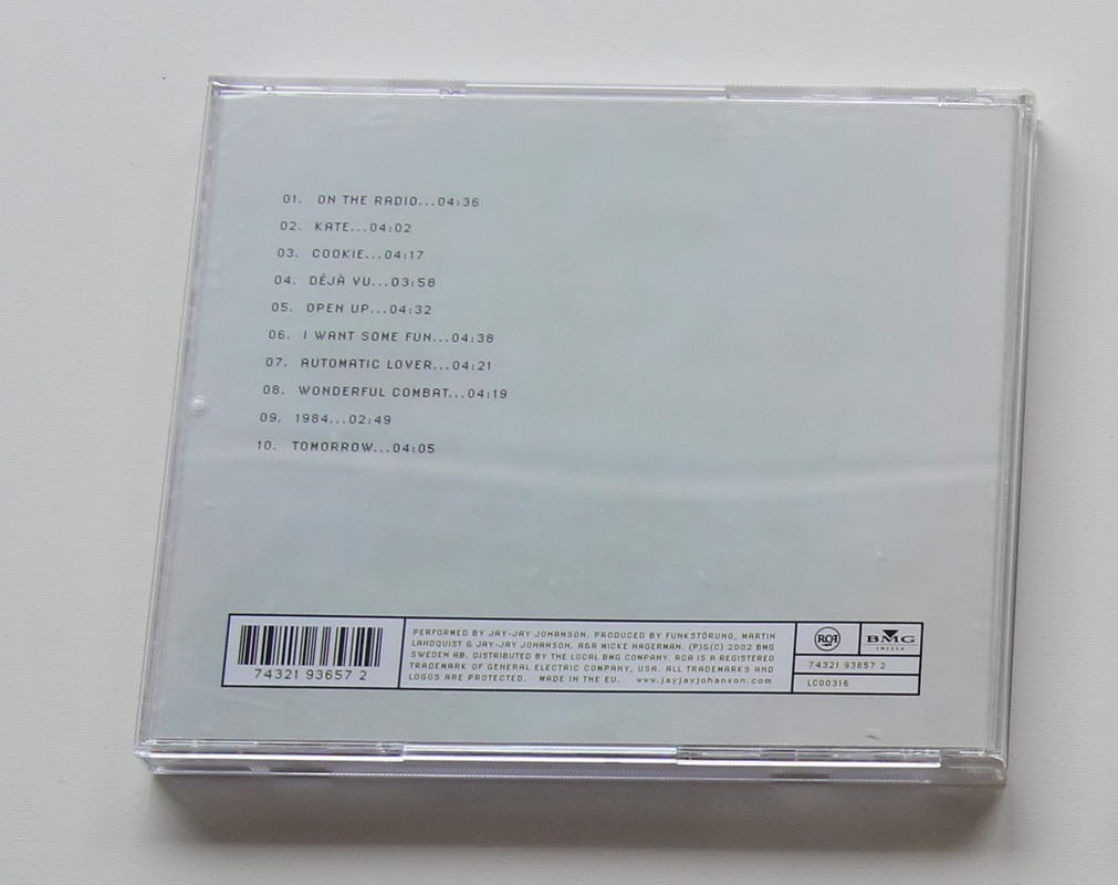 Jay Jay Johanson - Antenna Arka