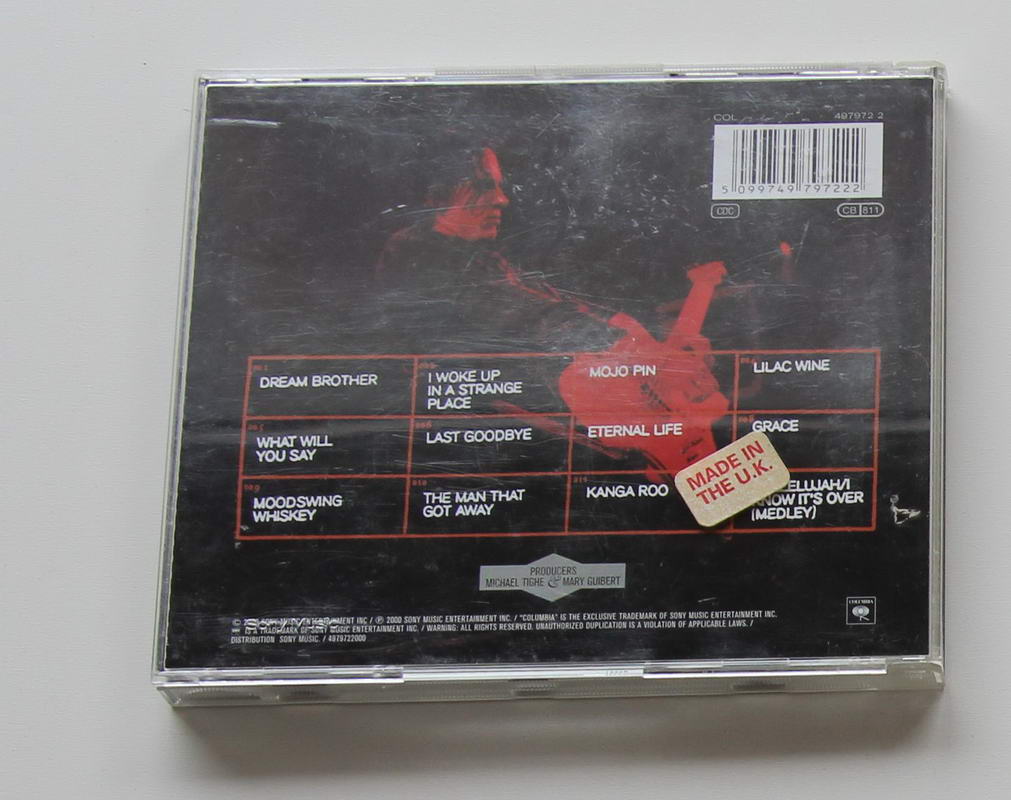 Jeff Buckley - Mystery White Boy Arka