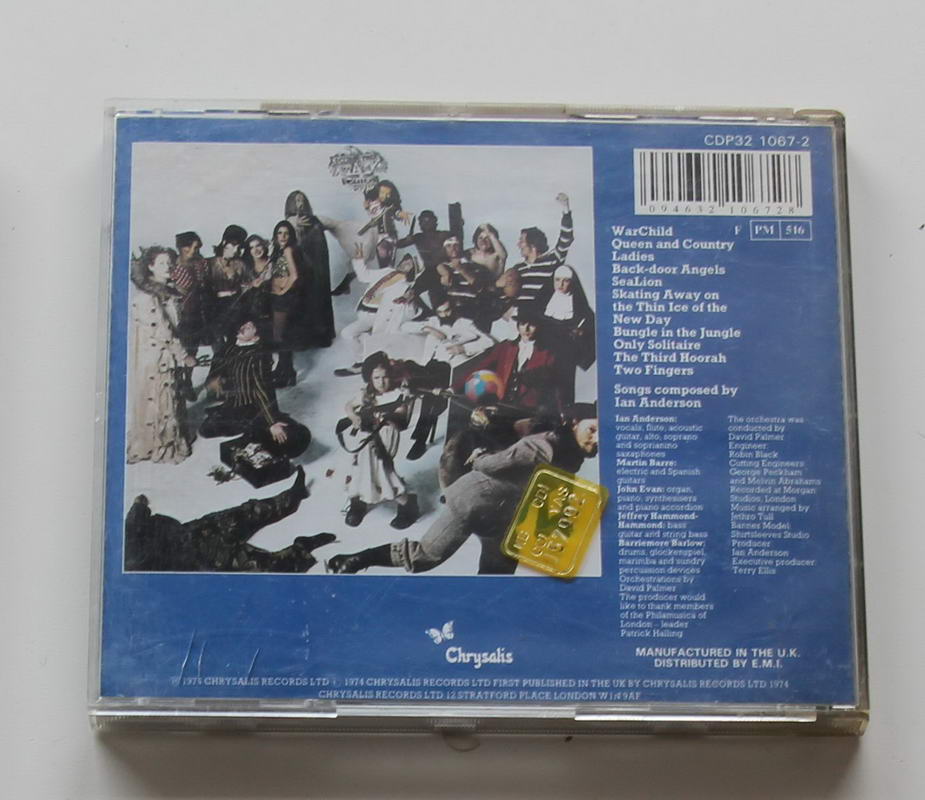 Jethro Tull - War Child Arka