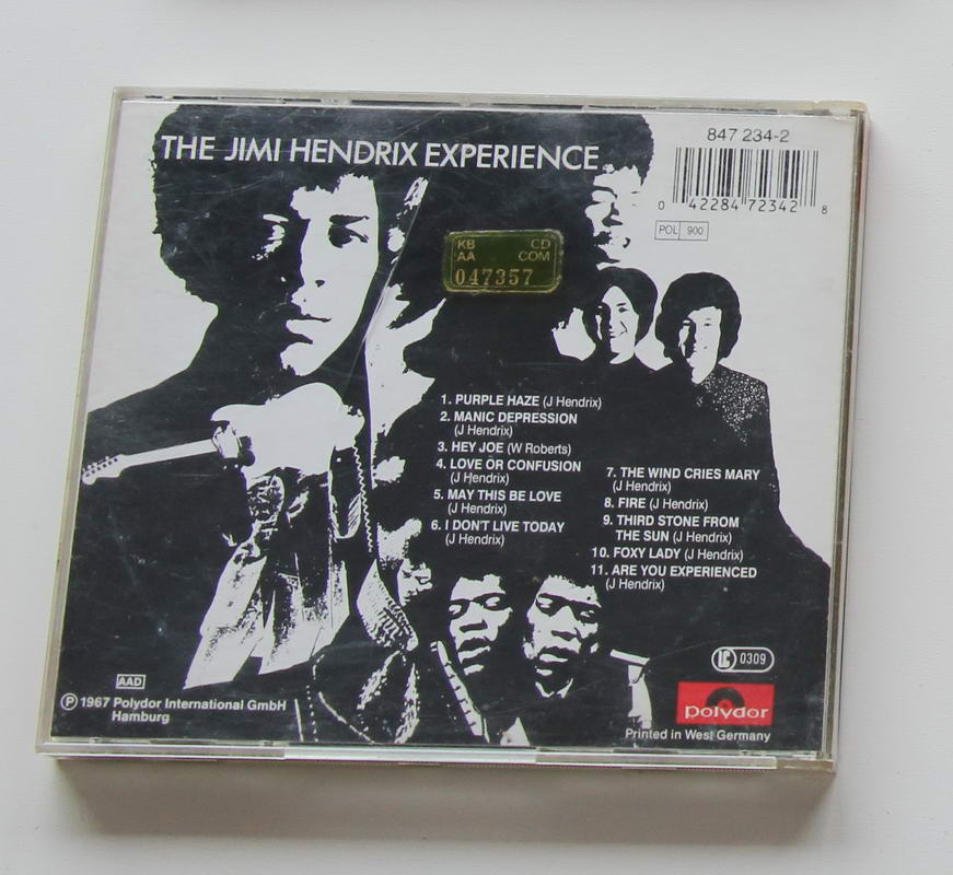 Jimi Hendrix - Are You Experienced Arka