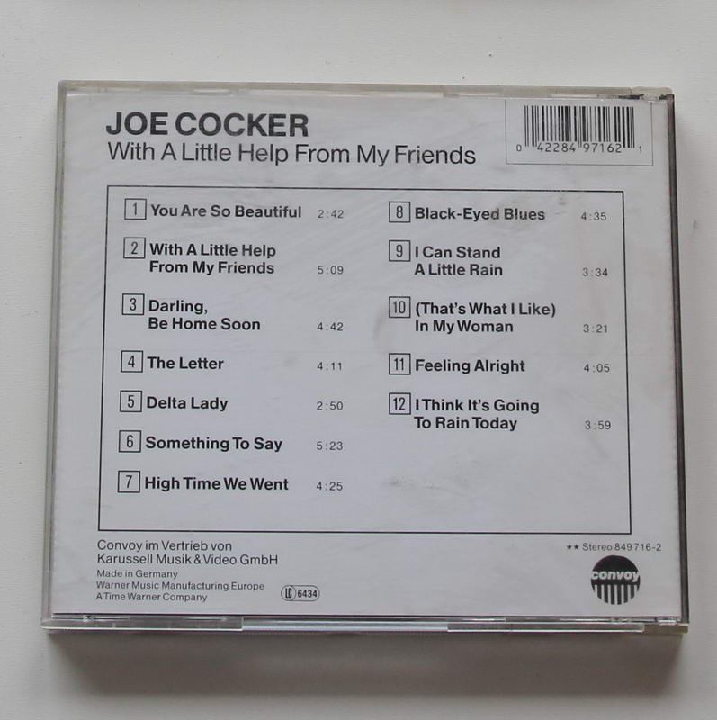 Joe Cocker - With a Little Help From My Friends Arka