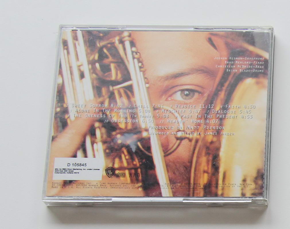 Joshua Redman Quartet - MoodSwing Arka