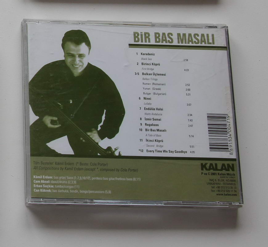 Kamil Erdem  - A Tales Of Bass Arka