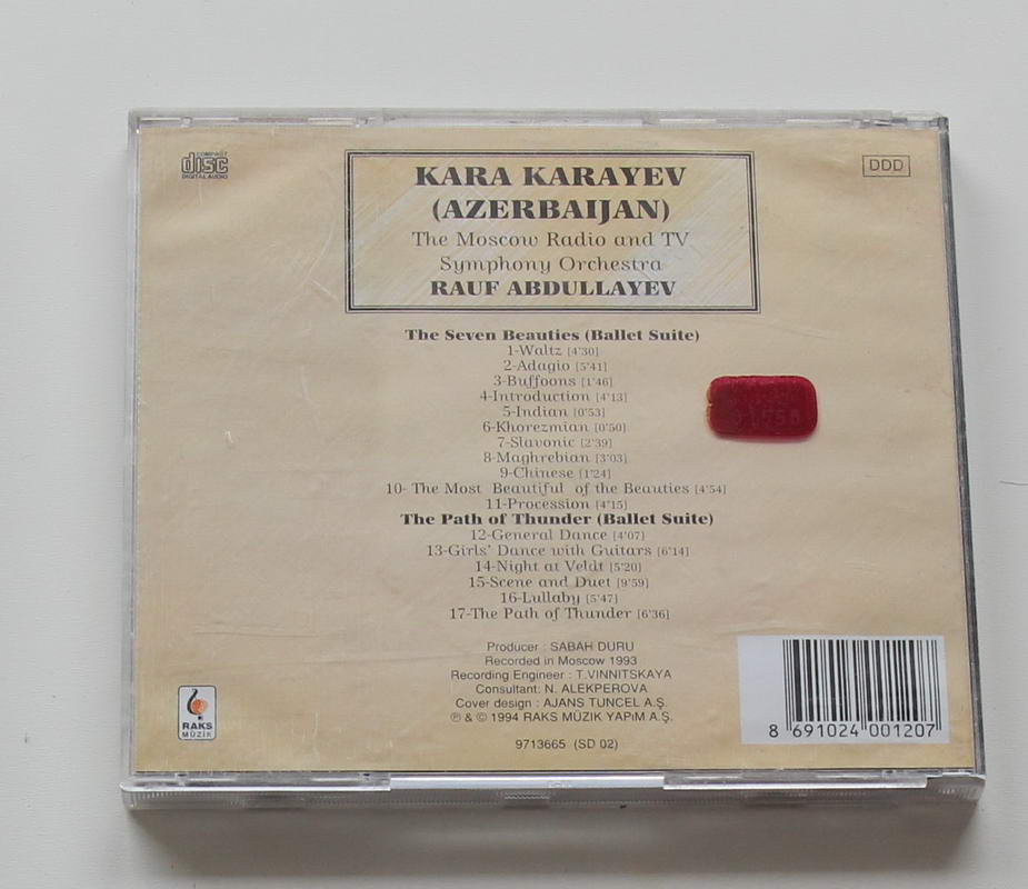 Kara Karayev - Kara Karayev Arka