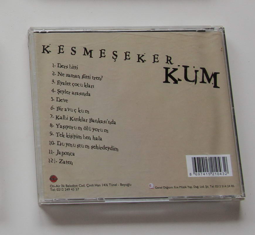 Kesmeşeker - Kum Arka