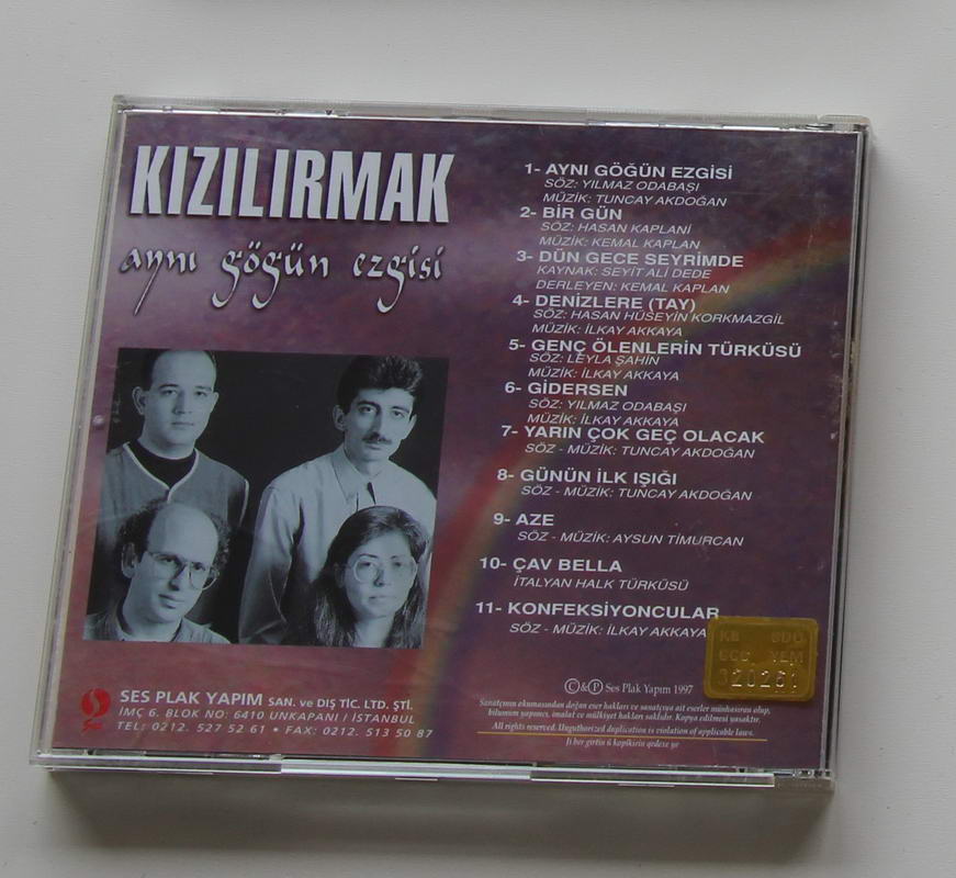 Kızılırmak - Aynı Göğün Ezgisi Arka