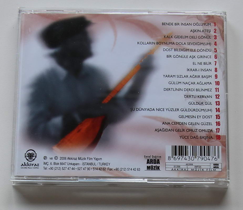 Kolektif - Muhabbet Türküleri 2 Arka
