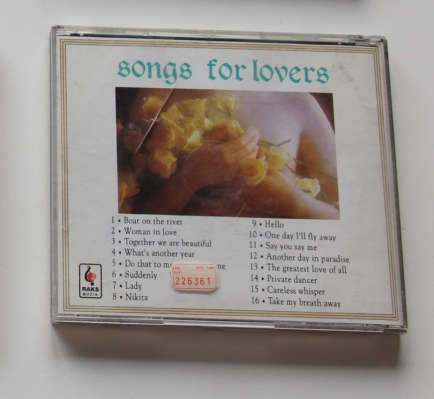 Kolektif - Songs for lovers Arka