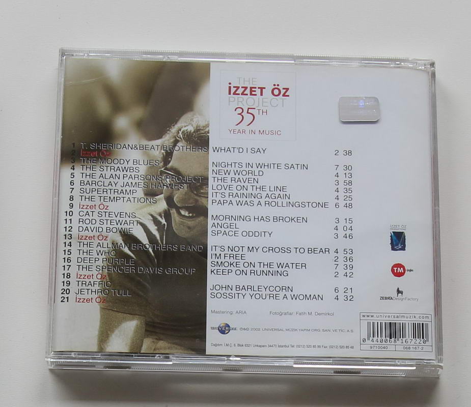 Kolektif - The İzzet Öz Project 35th Year In Music Arka