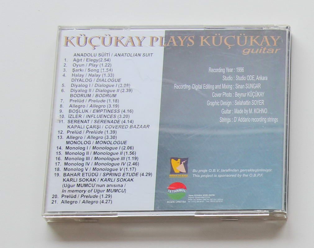 Küçükay Plays Küçükay - Küçükay Plays Küçükay Arka