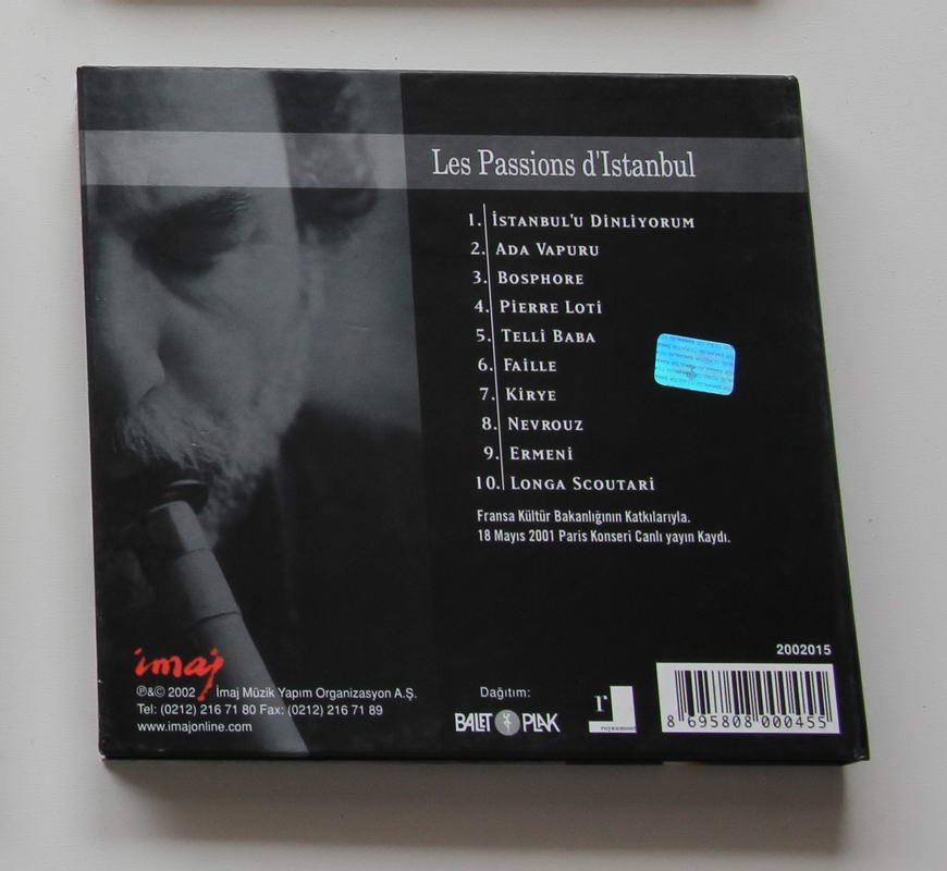 Kudsi Ergüner - Les Passions d Istanbul Arka