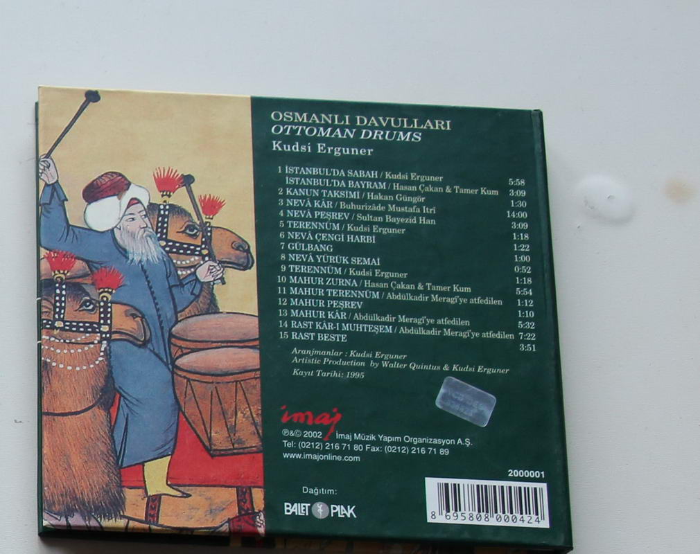 Kudsi Ergüner - Osmanlı Davulları Arka