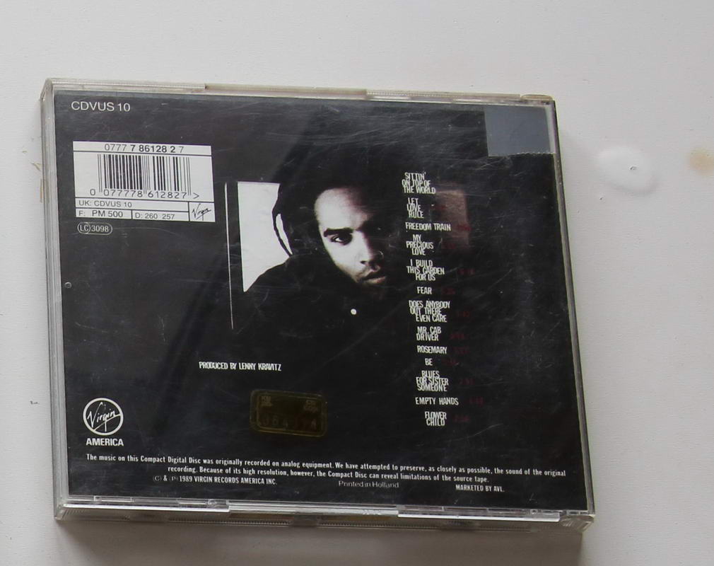 Lenny Kravitz - Let Love Rule Arka