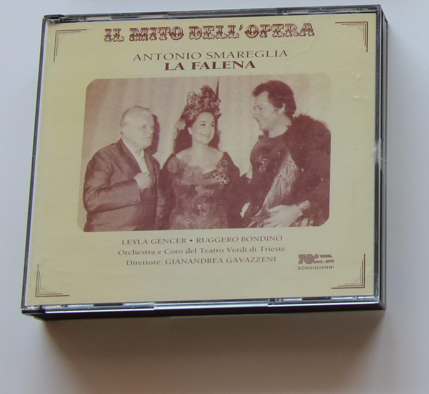 Leyla Gencer - Antonio Smareglia : La Falena
