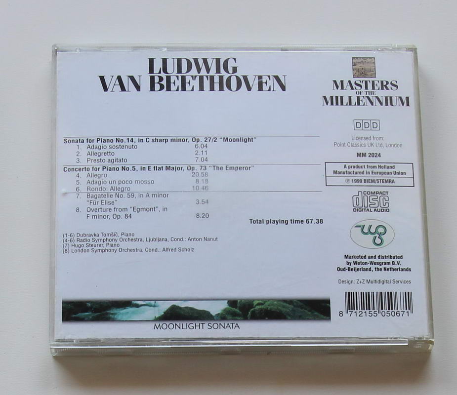 Ludwig Van Beethoven - Moonlight Sonata Arka