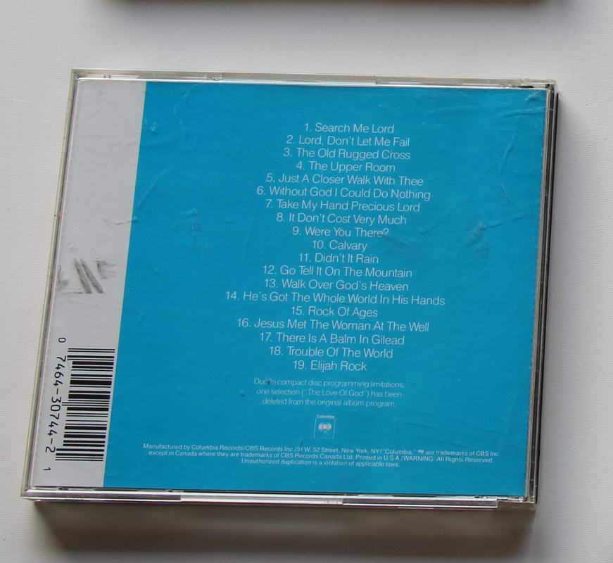 Mahalia Jackson - Sings America s Favorite Hymns Arka