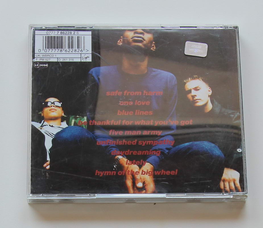 Massive Attack - Blue Lines Arka