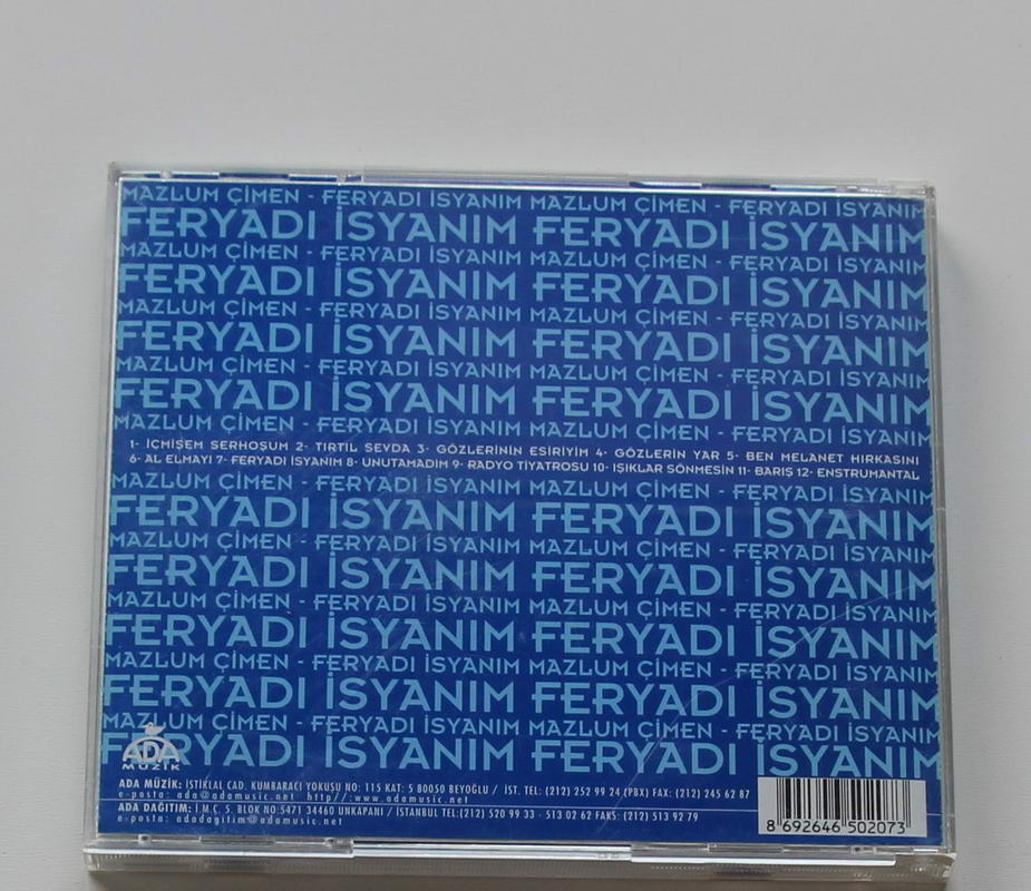 Mazlum Çimen - Feryadı İsyanım Arka