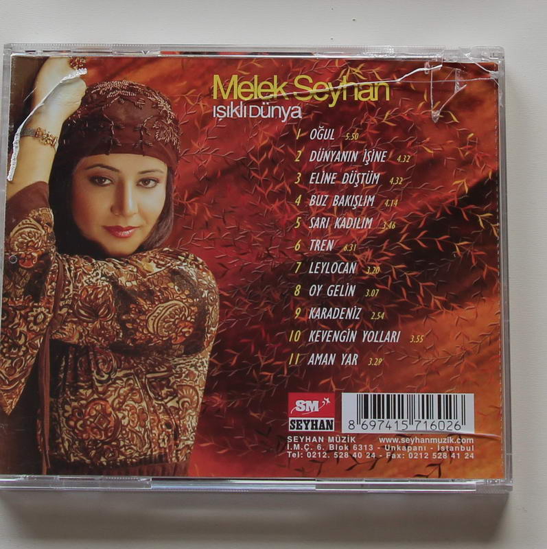Melek Seyhan - Işıklı Dünya Arka