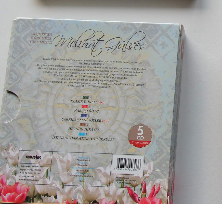 Melihat Gülses - Box Set Arka