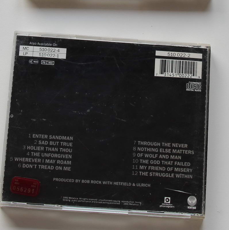 Metallica - Metallica Arka