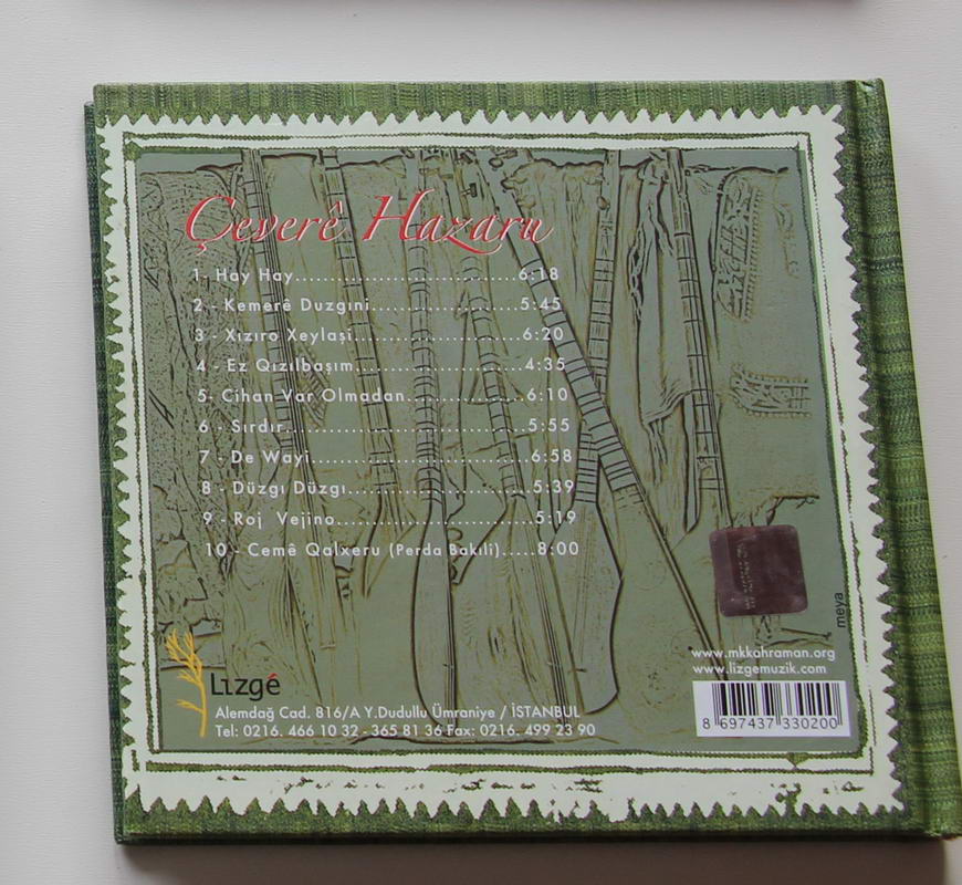 Metin Kemal Kahraman - Çevere Hazaru Arka