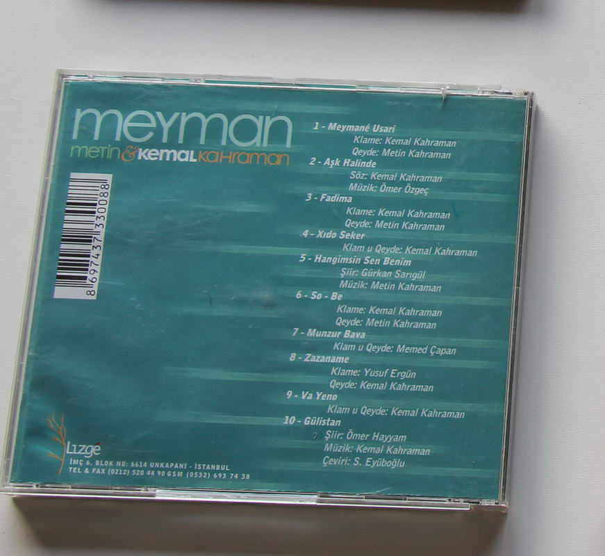 Metin Kemal Kahraman - Meyman Arka