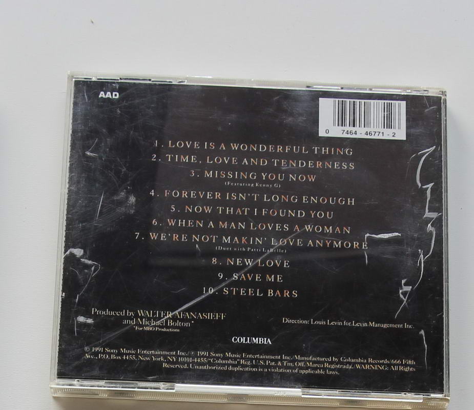 Michael Bolton - Time Love & Tenderness Arka